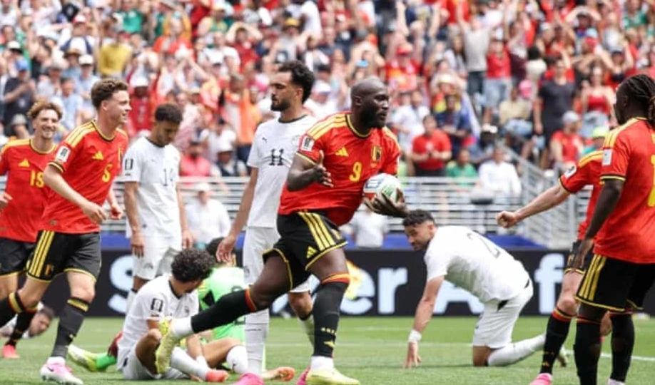 مصر تتعادل مع بلجيكا في المونديال